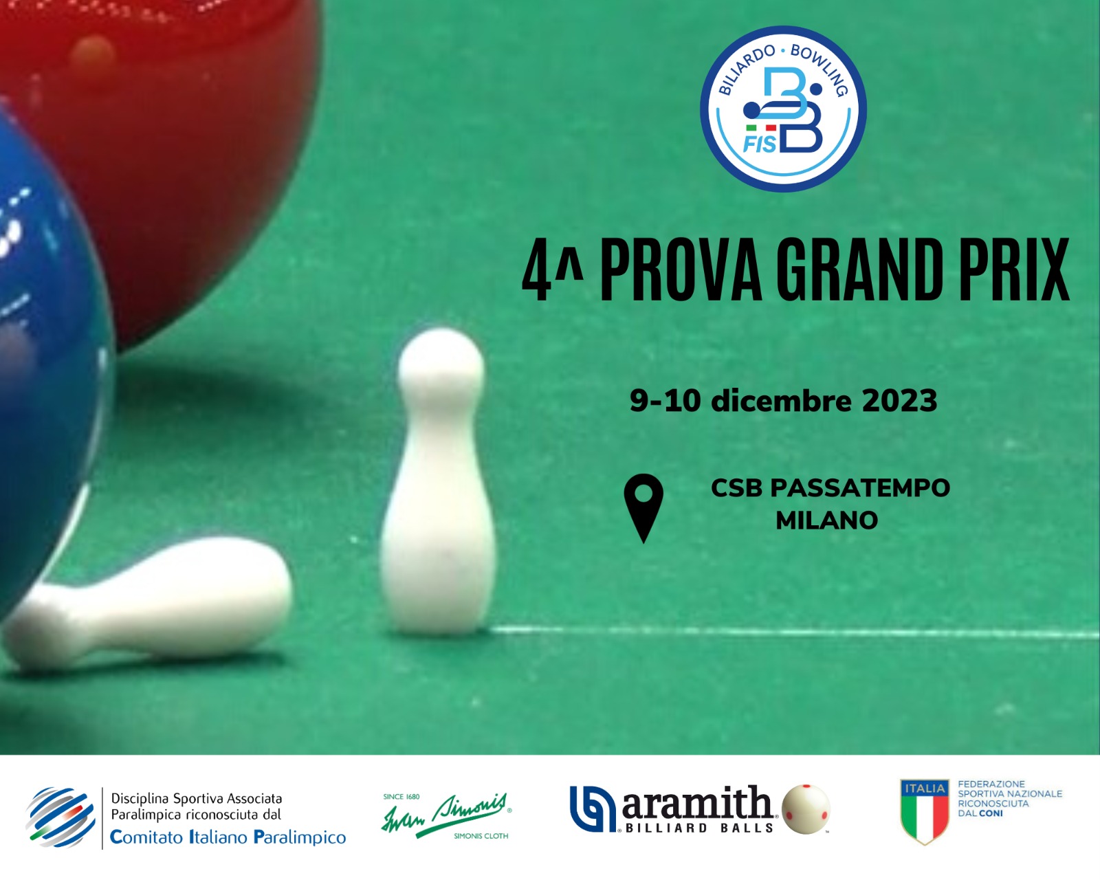 4^ PROVA GRAND PRIX 2023-2024 - AMBROGINO D'ORO 