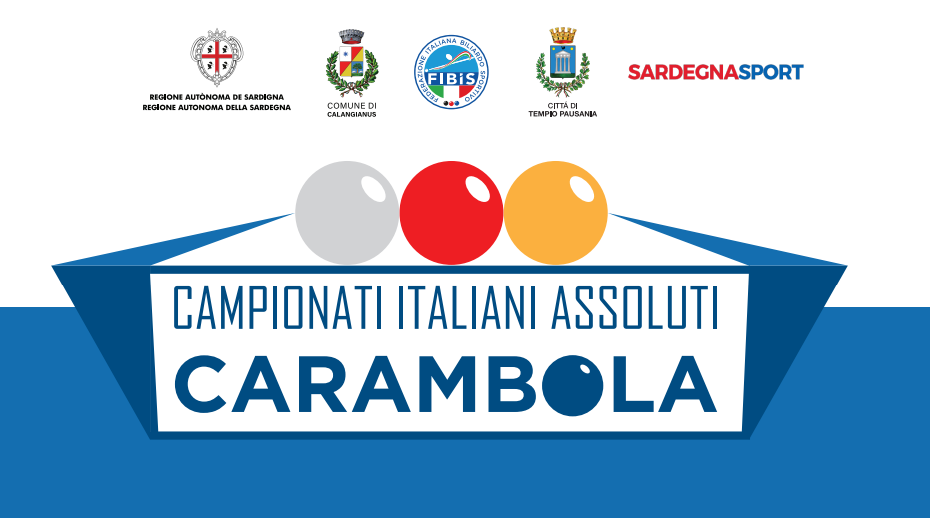 48^ CAMPIONATI ITALIANI ASSOLUTI DI CARAMBOLA TRE SPONDE: AL VIA LA KERMESSE TRICOLORE 