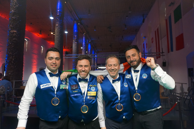 Coupe d'Europe 5-pins for National Team 