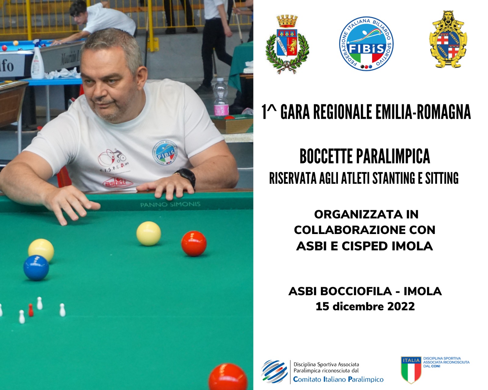 1^ GARA REGIONALE PARALIMPICA 