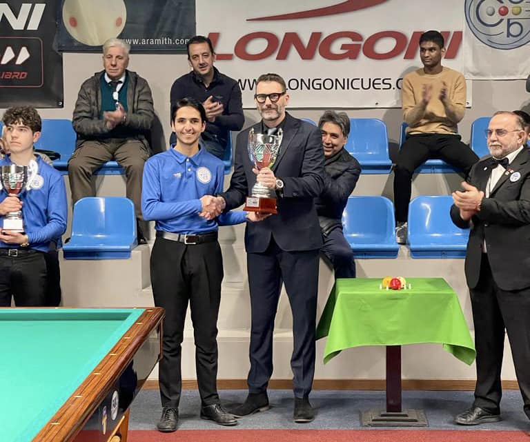 FEDERICO DICIOLLA SI AGGIUDICA IL 1° GRAND PRIX "LONGONI NEXT GEN" 5-PINS UNDER 21 