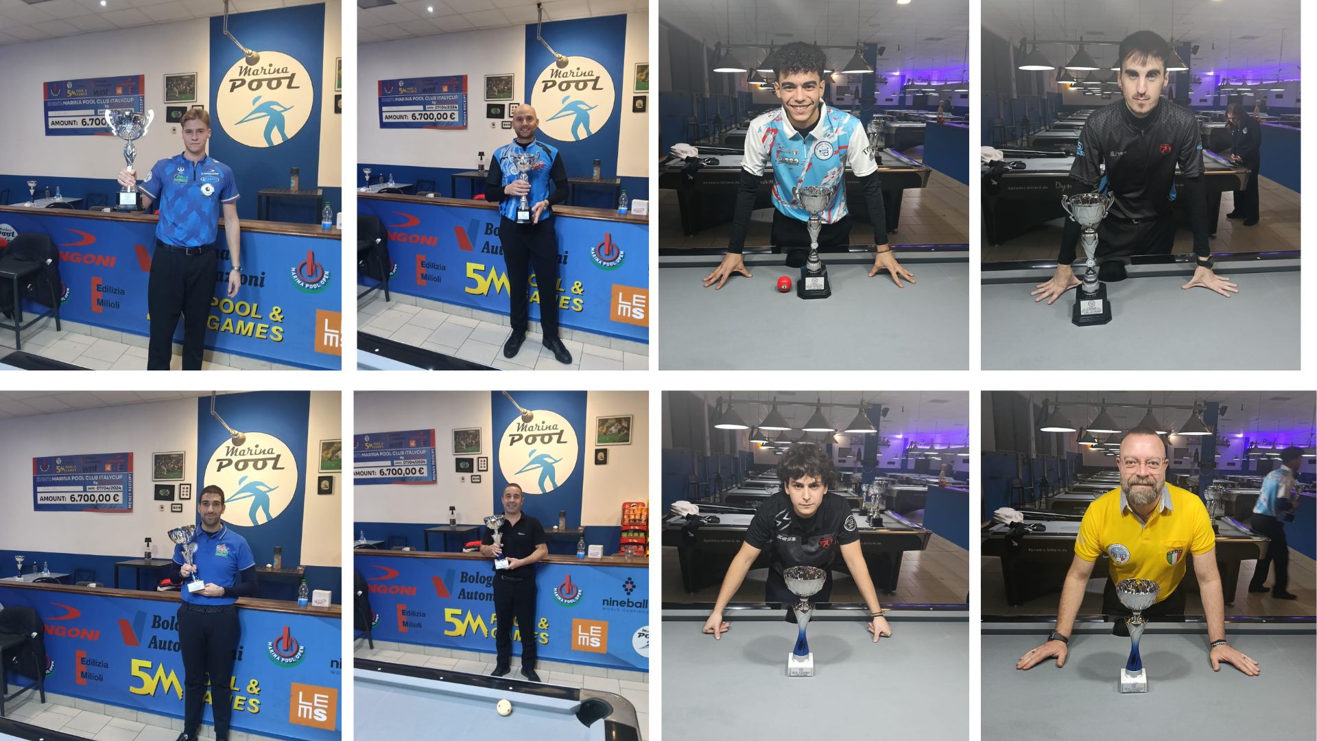 POOL: RISULTATI 1° PROVA NBC E 1° IPT SERIE B