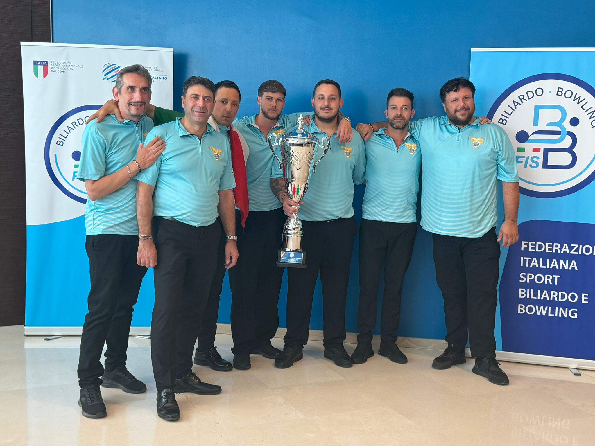 CAMPIONATO ITALIANO A SQUADRE POOL 8.15: ASD LA STECCA B CONQUISTA IL TITOLO NAZIONALE