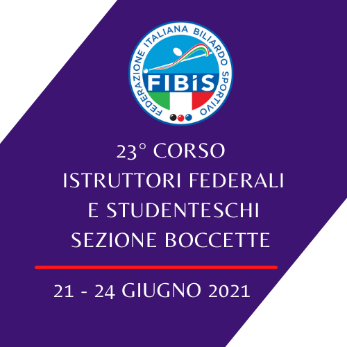 23° Corso per Istruttori Federali e Studenteschi, Sezione Boccette