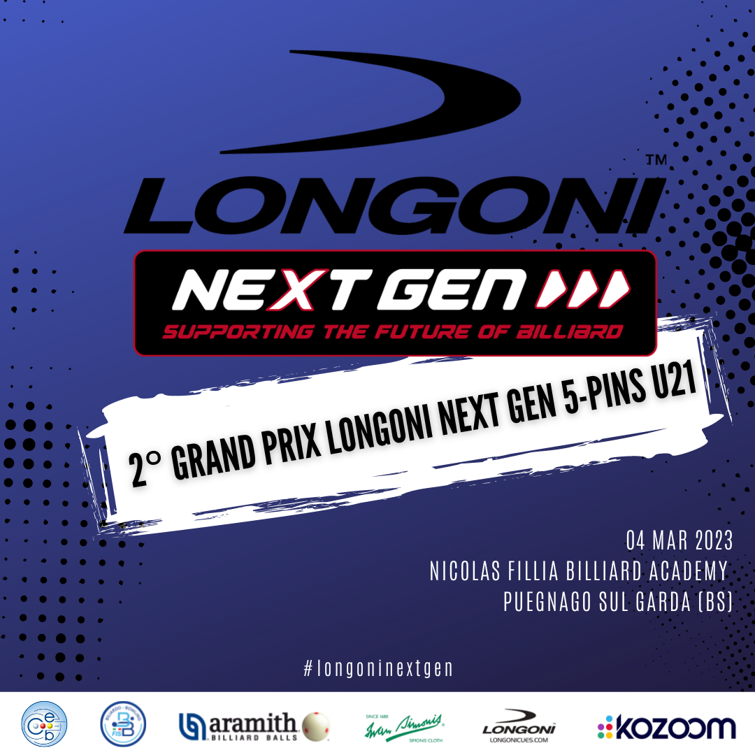 2° GRAND PRIX “LONGONI NEXT GEN” 5-PINS UNDER 21