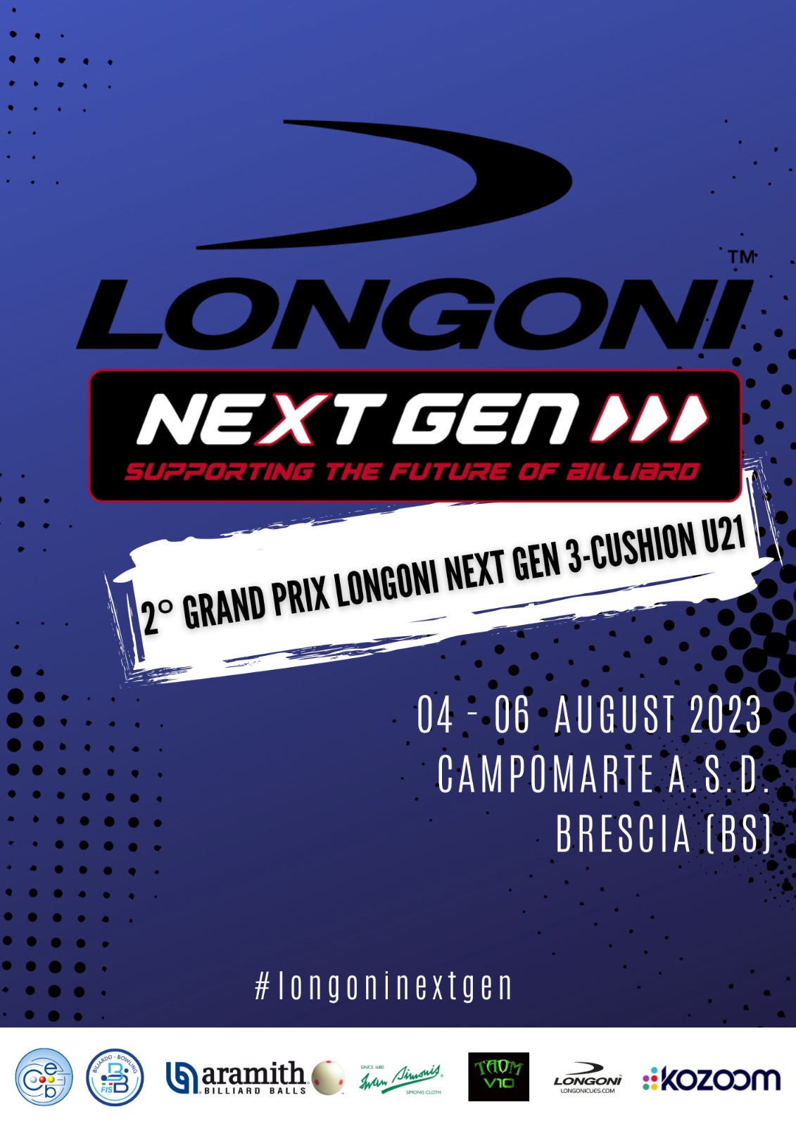 2° GRAND PRIX LONGONI NEXT GEN 3-CUSHION UNDER 21