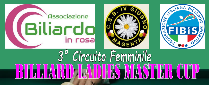 2^TAPPA “BILLIARD LADIES MASTER CUP”