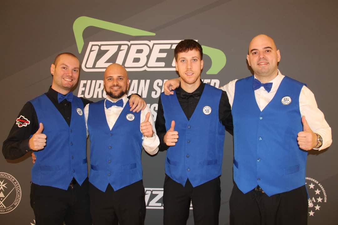 CONCLUSA L'AVVENTURA AZZURRA  AI CAMPIONATI EUROPEI DI SNOOKER 