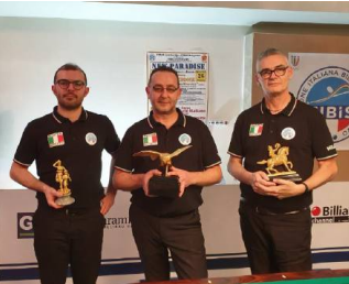 3° gara nazionale di selezione: vittoria di Giuseppe Peruchetti 