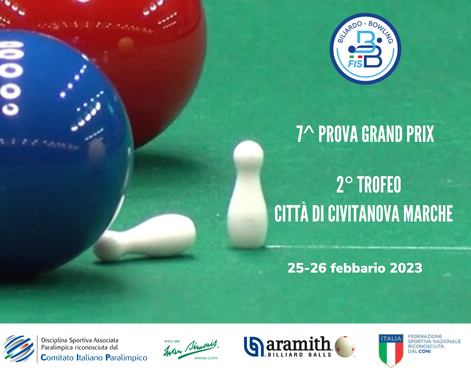 7^ PROVA GRAND PRIX 2022/2023– 2° TROFEO CITTÁ DI CIVITANOVA MARCHE