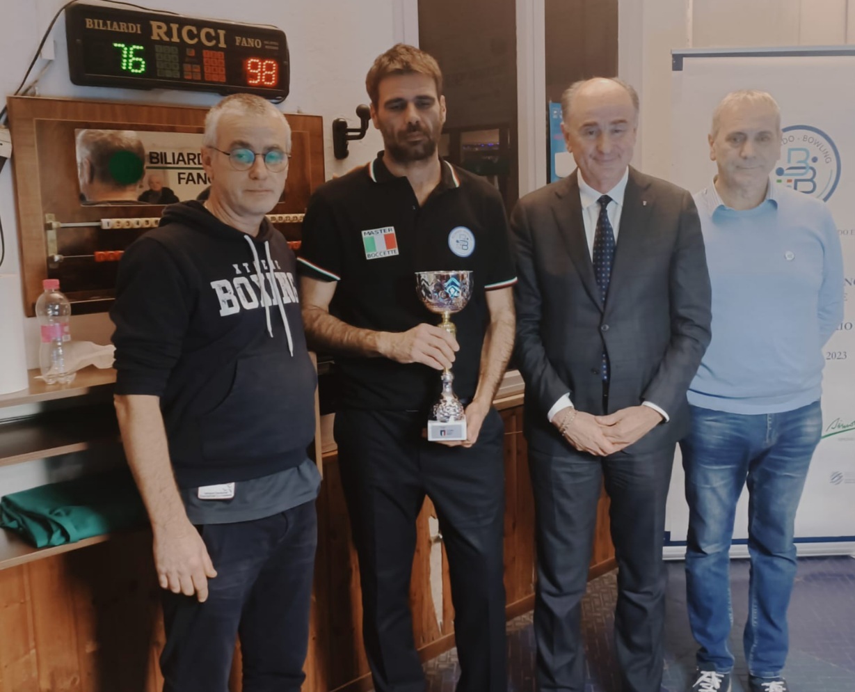 ANGELO CORBETTA È IL MIGLIORE DELLA PRIMA TAPPA DEL CAMPIONATO MASTER BOCCETTE