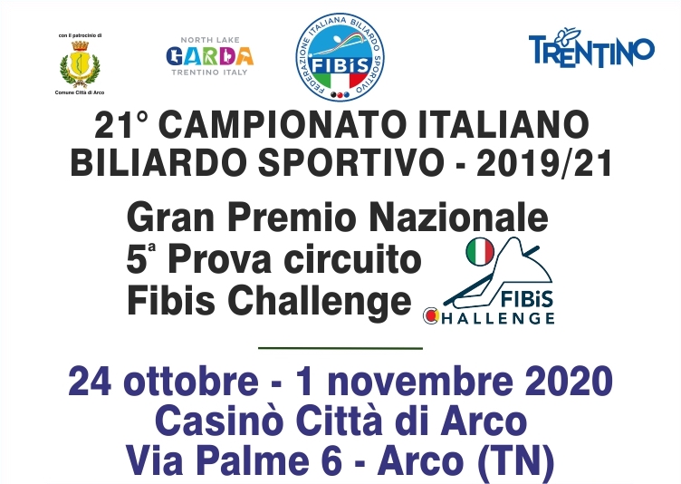 Campionati Italiani - 5a prova Fibis Challenge: si riparte da Arco 
