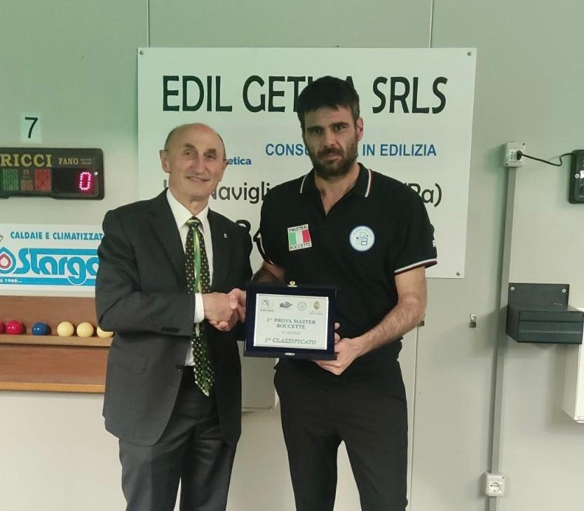 DANIELE RICCI È IL MIGLIORE DELLA SECONDA PROVA MASTER BOCCETTE 2024 