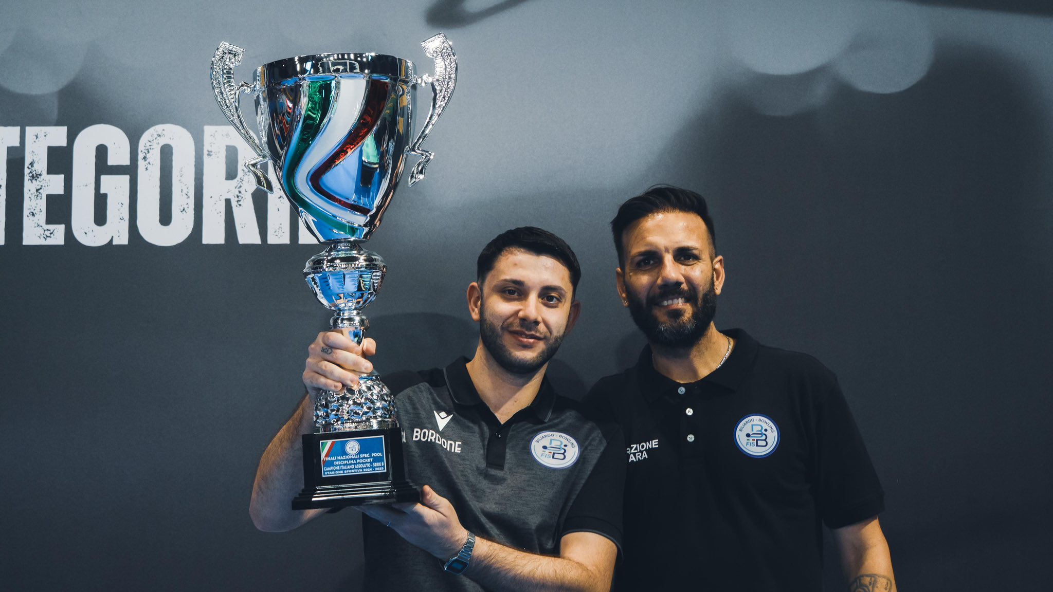 POOL: MANUEL BORDONE È IL NUOVO CAMPIONE ASSOLUTO DI SERIE B