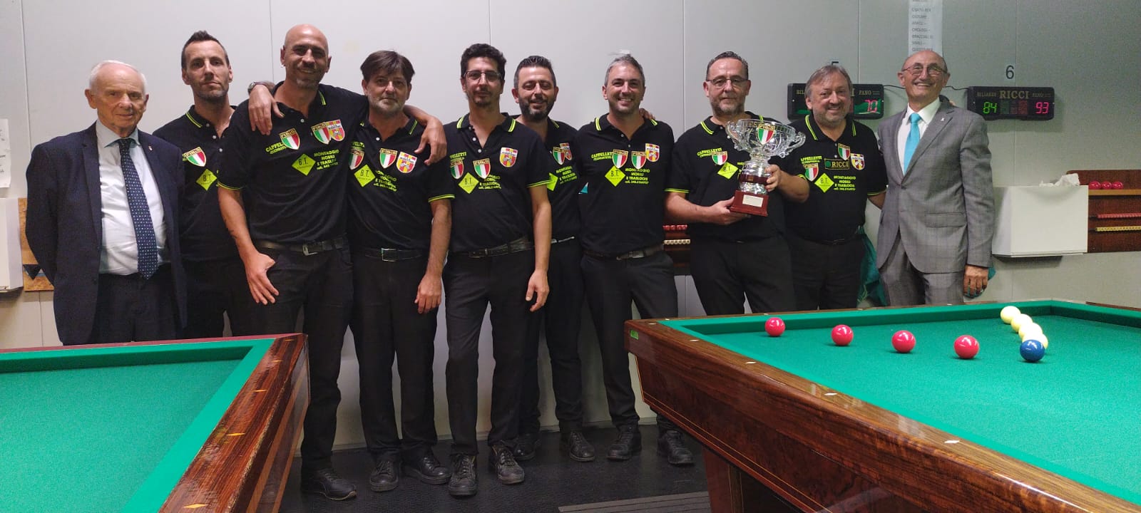 IL BT BUSSECCHIO SI CONFERMA CAMPIONE ITALIANO A SQUADRE DI CSB