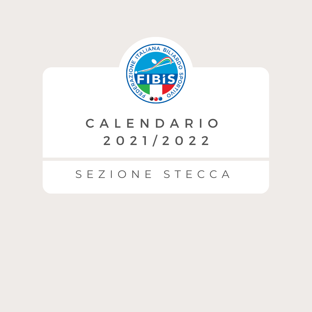 ATTIVITA' SPORTIVA: Calendario 2021/2022