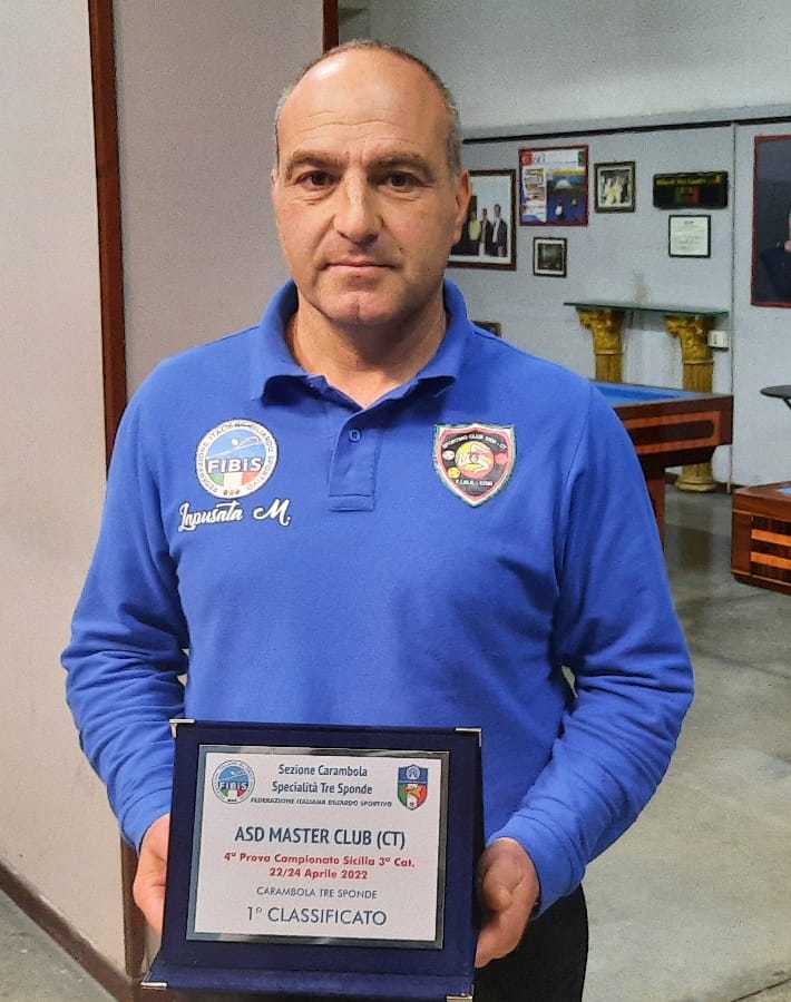 MAURIZIO LA PUSATA É IL NUOVO CAMPIONE DI 3° CATEGORIA SICILIA 