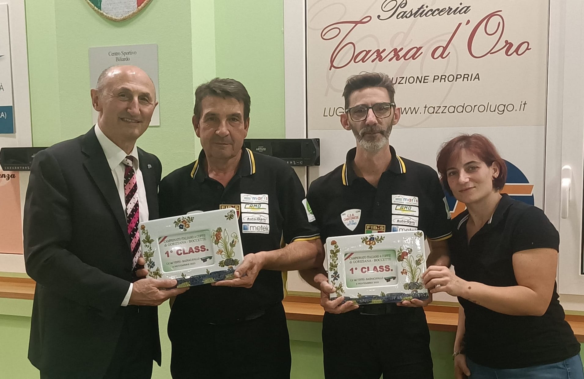 STEFANO VEZZALINI E MICHELE IACCARINO CAMPIONI ITALIANI A COPPIE DI GORIZIANA