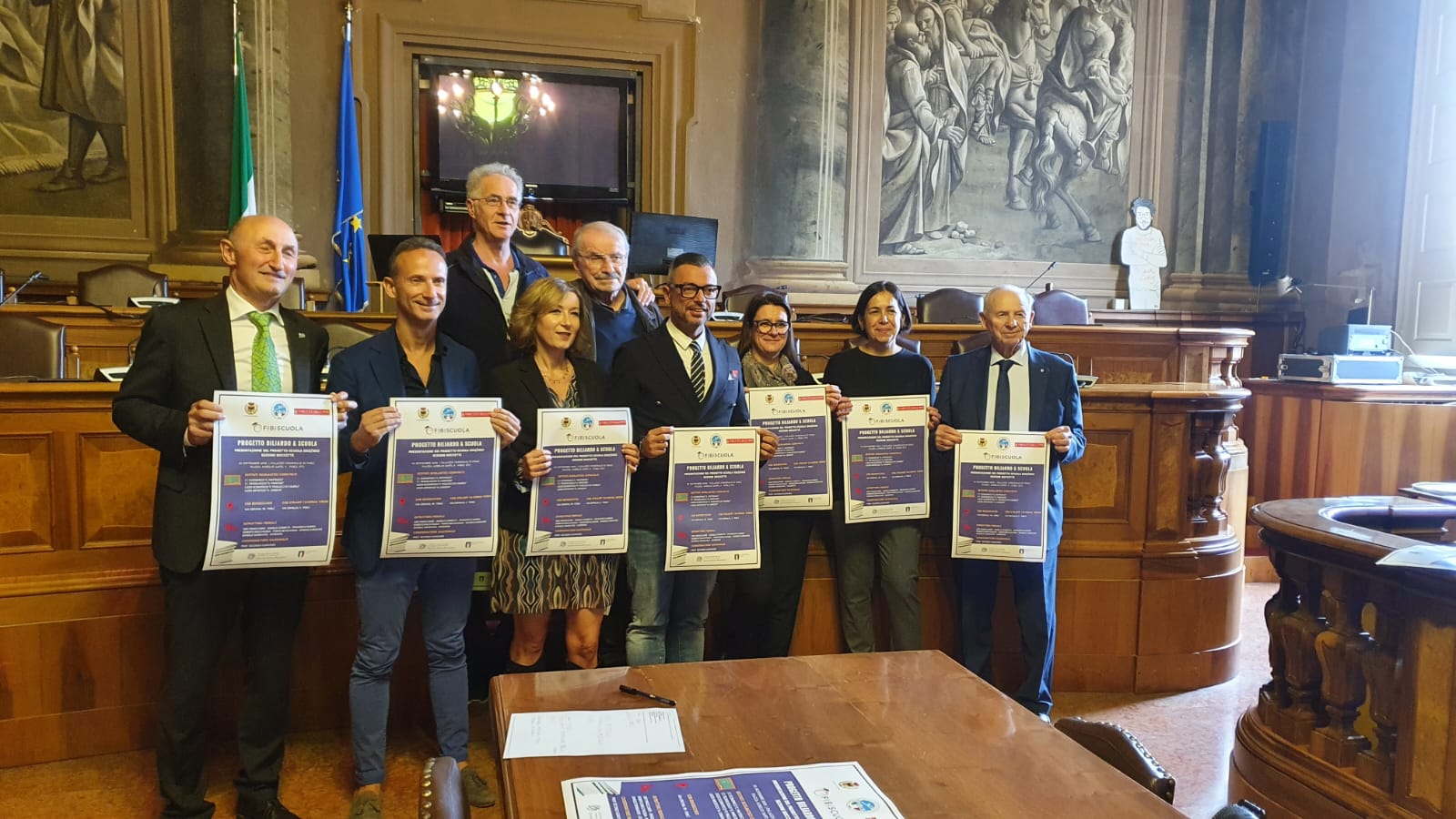 PRESENTATO A FORLÍ IL PROGETTO BILIARDO & SCUOLA 2022/2023