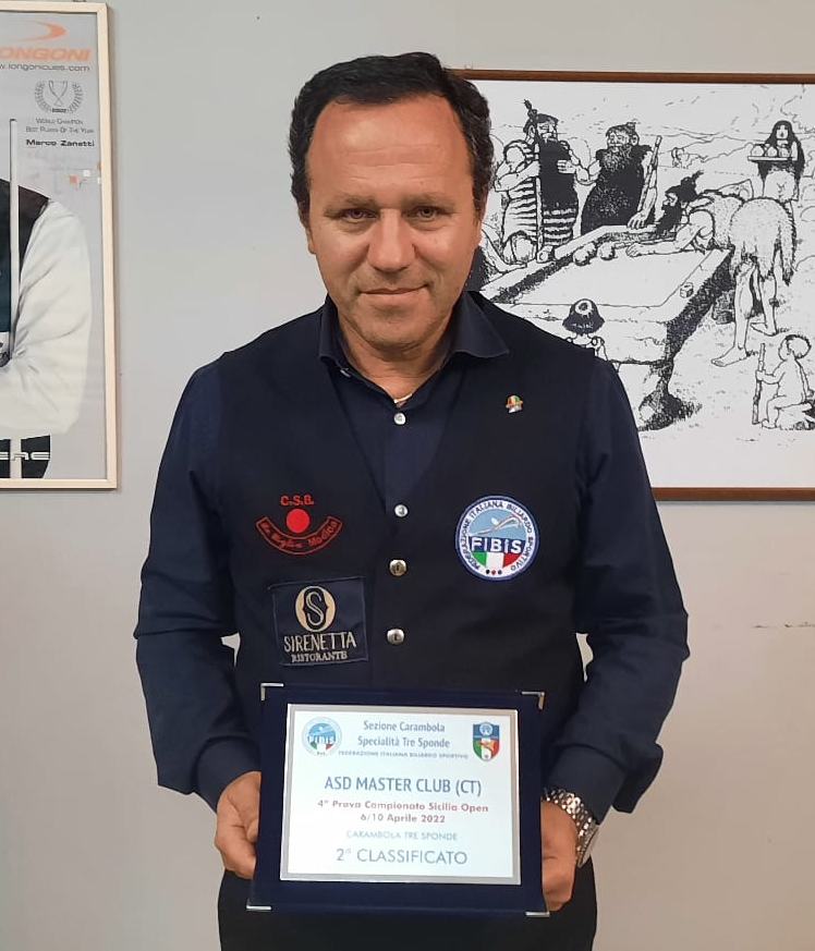 FABRIZIO CORTESE É IL NUOVO CAMPIONE REGIONALE SICILIA 21/22