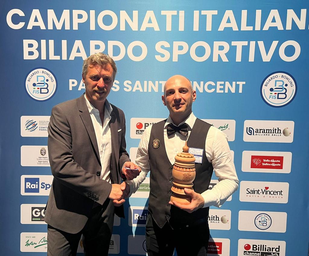 SAINT-VINCENT 2023: SALVATORE LO CICERO CAMPIONE ITALIANO DI 3^ CATEGORIA