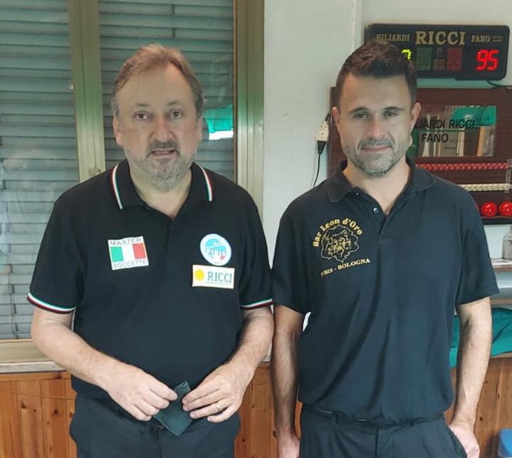 Fabio Corradini si aggiudica la gara Nazionale di selezione master boccette - Ancona 