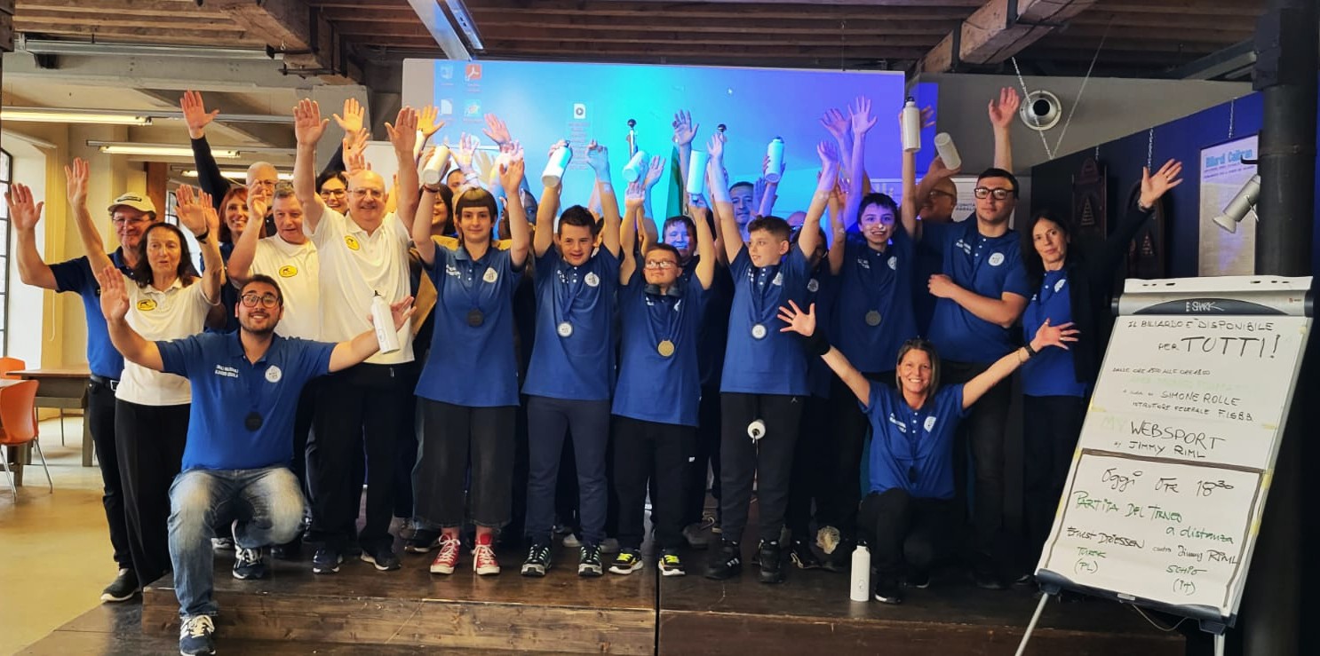 CAMPIONATO NAZIONALE “BILIARDO & SCUOLA”: GRANDE SUCCESSO A SCHIO PER SPORT, INCLUSIONE E FORMAZIONE