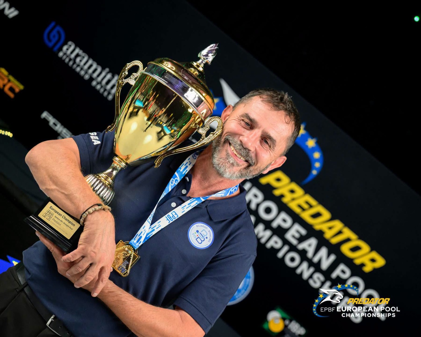PREDATOR EUROPEAN POOL CHAMPIONSHIPS: FABIO PETRONI È CAMPIONE D’EUROPA NEL POOL CONTINUO