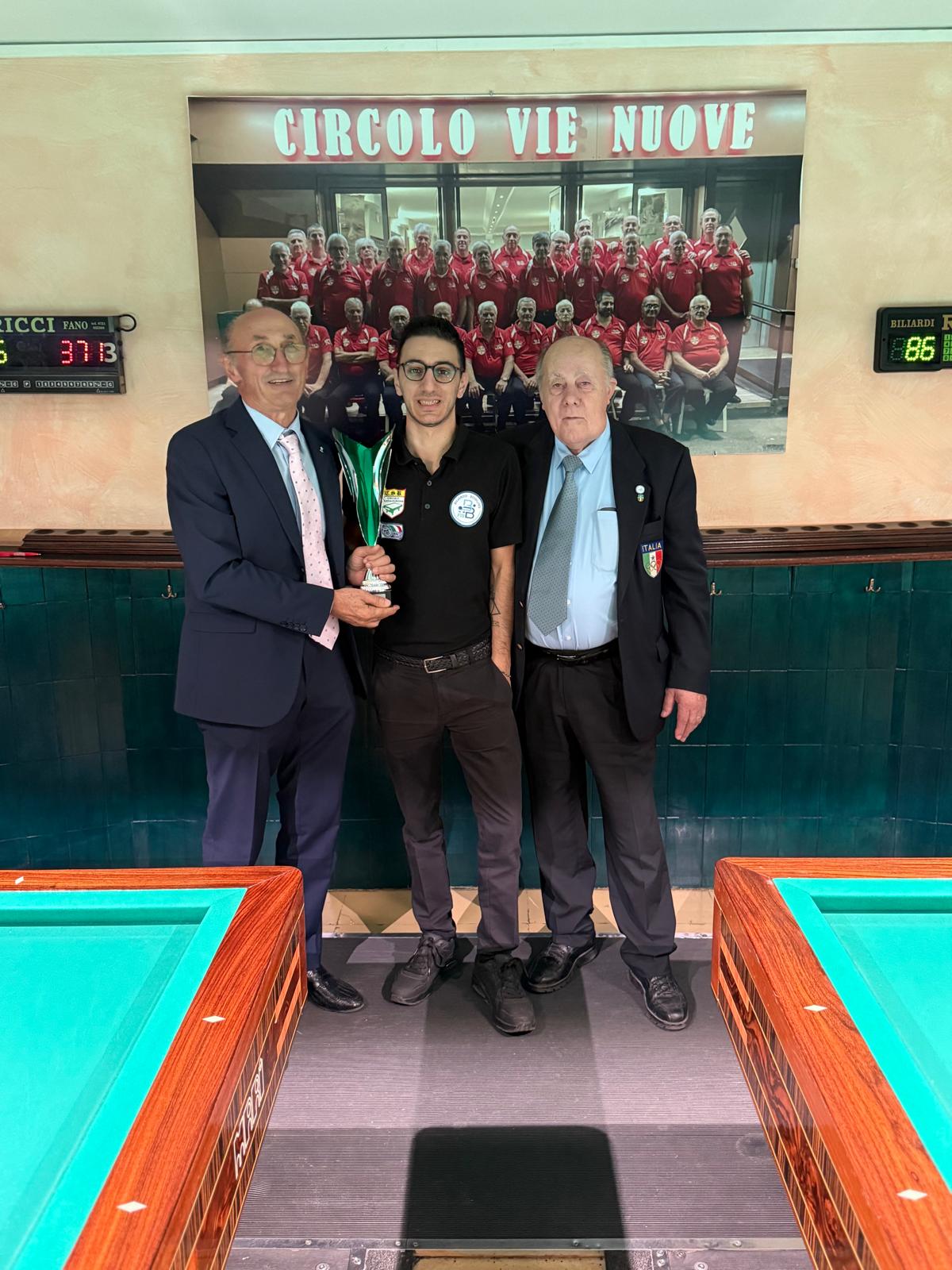 MASTER GORIZIANA: ROBERTO RUSSO CONQUISTA LA PRIMA TAPPA DI FIRENZE