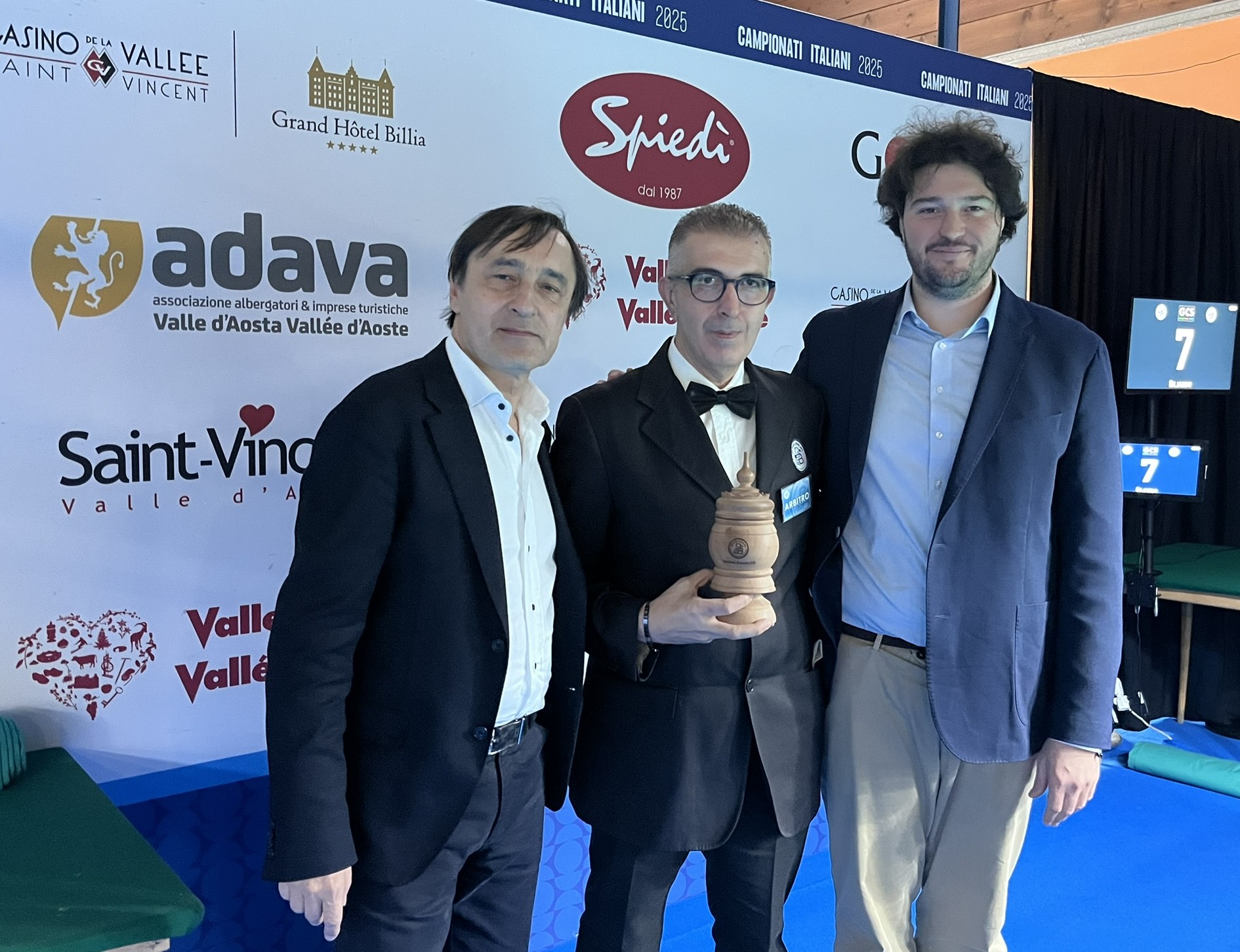 SAINT-VINCENT 2025: VINCENZO FERRENTINO SI AGGIUDICA IL TROFEO DEGLI ARBITRI