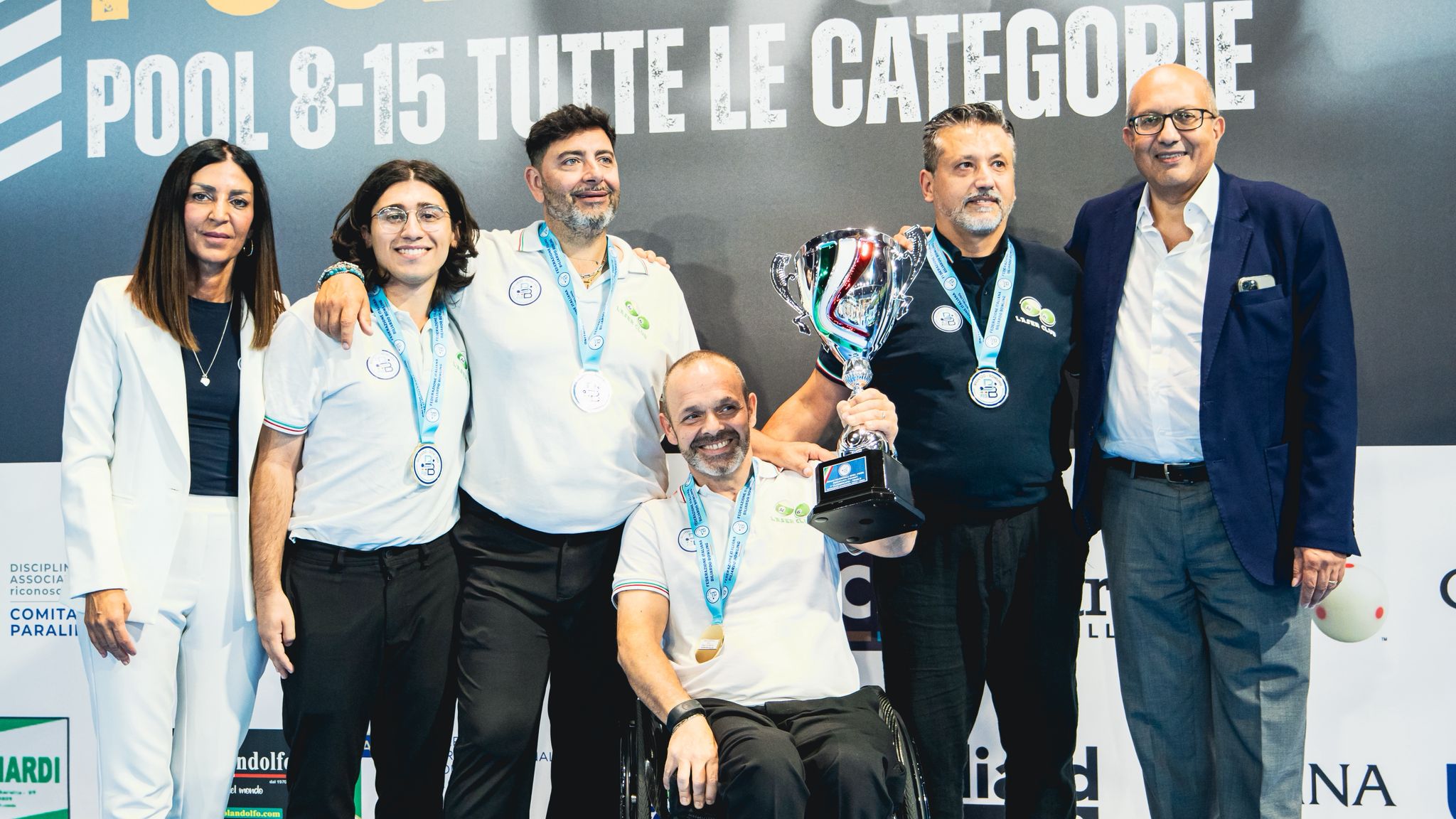 POOL: IL TEAM LASER B SI AGGIUDICA IL CAMPIONATO ITALIANO A SQUADRE DI SERIE B 