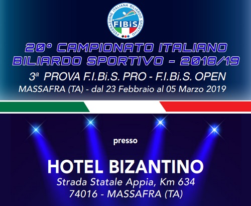 CAMPIONATI ITALIANI - TERZA PROVA F.I.BI.S. PRO - F.I.BI.S. OPEN