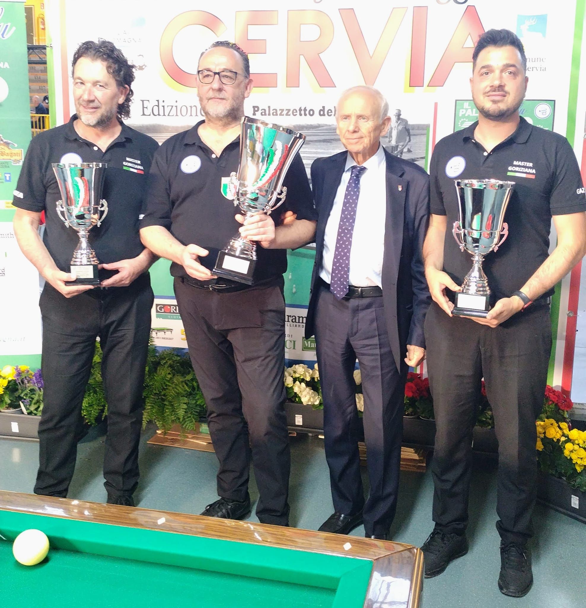 IURI MINOCCHERI CONQUISTA IL QUINTO TITOLO CONSECUTIVO DI MASTER GORIZIANA