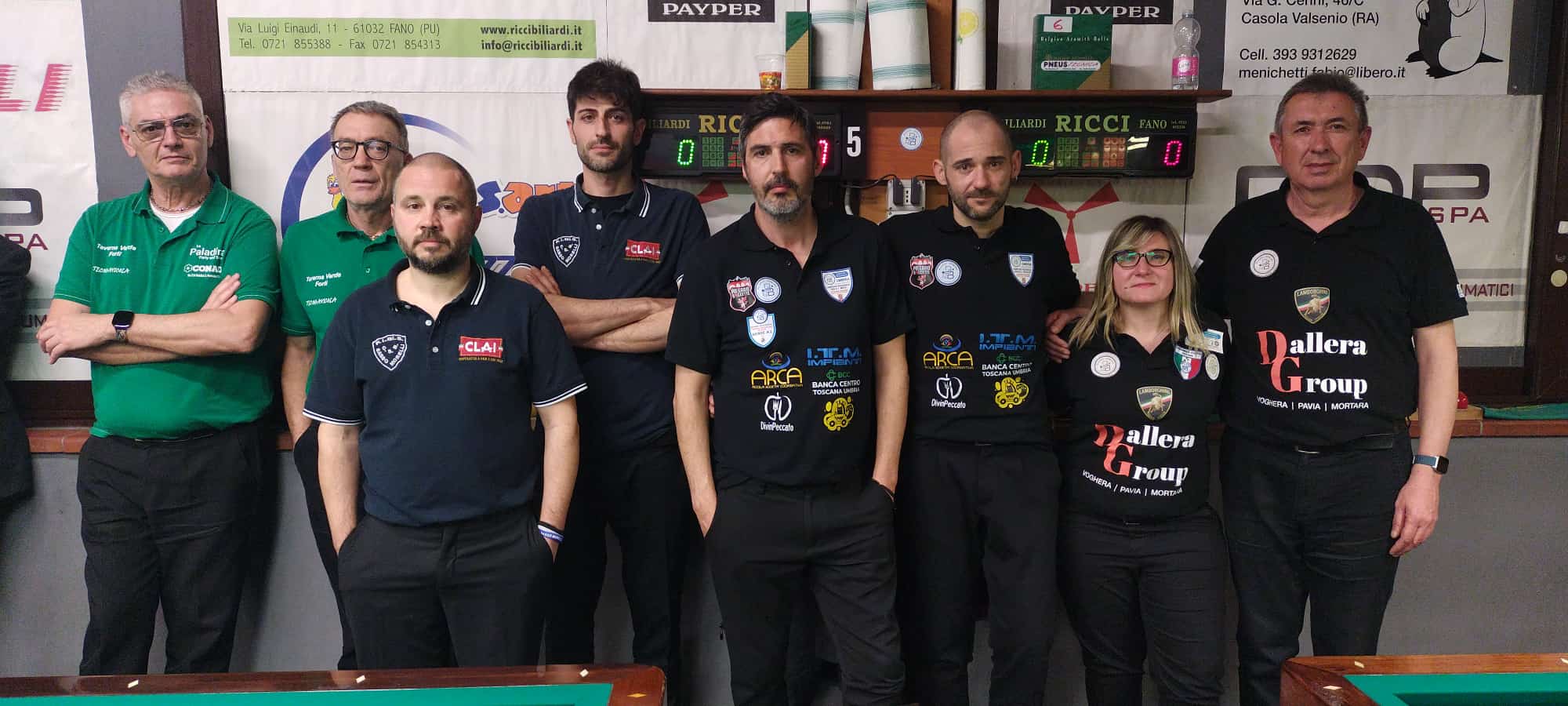 CAMPIONATO ITALIANO A COPPIE: I RISULTATI