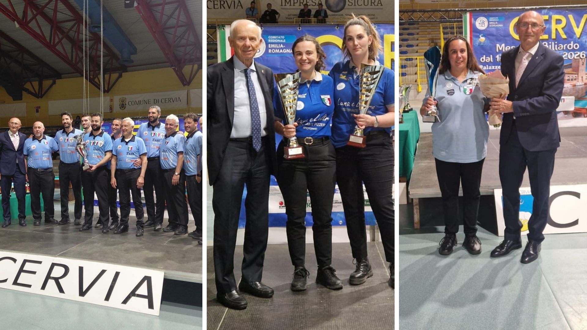 CAMPIONATO ITALIANO A SQUADRE CSB E ITALIANI FEMMINILI: TUTTI I RISULTATI