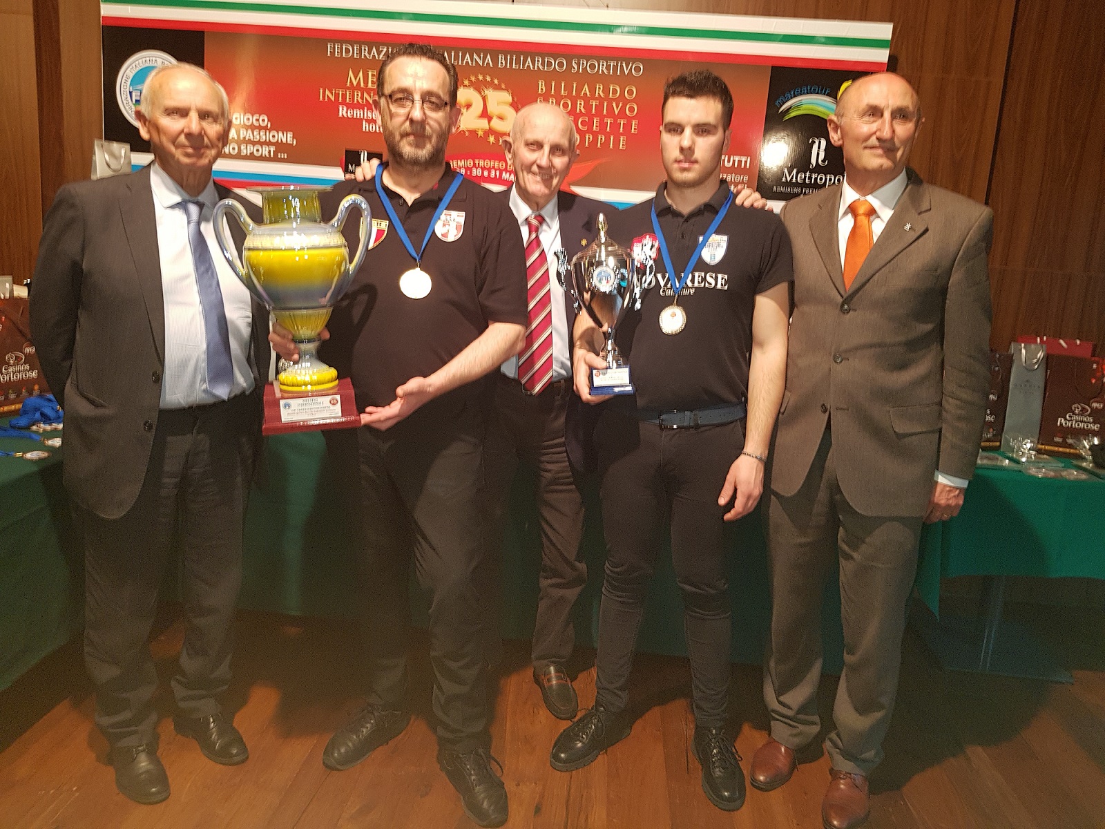 25° Meeting internazionale di biliardo boccette: Minoccheri vince la goriziana individuale