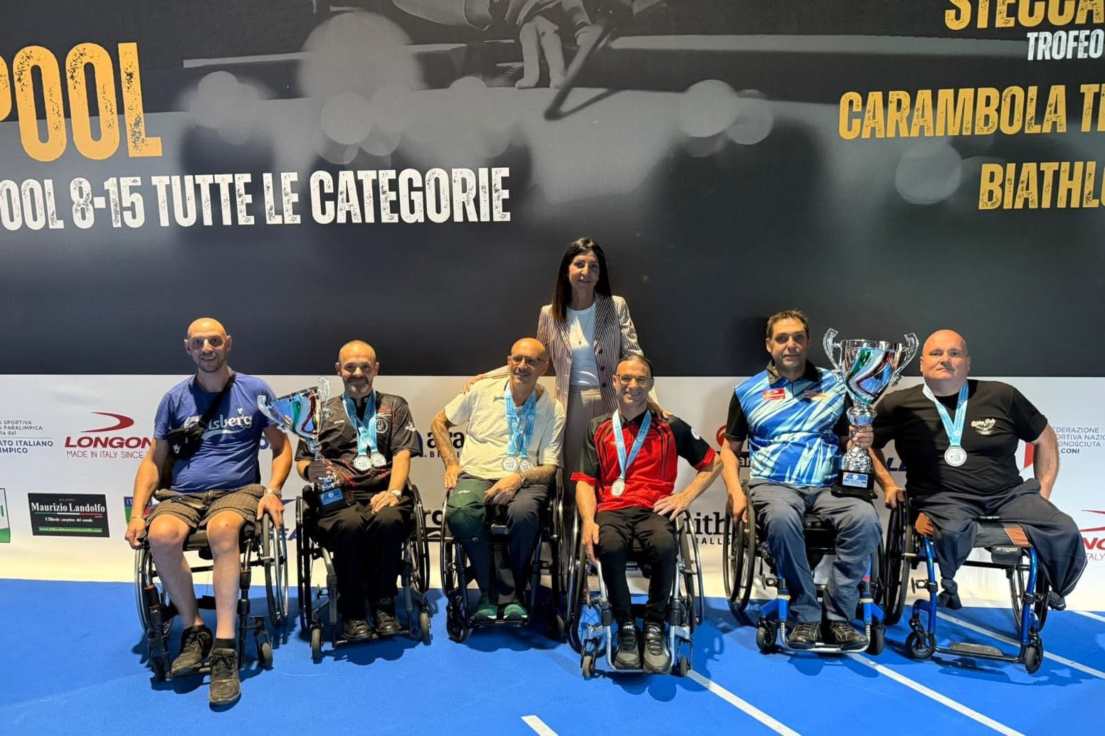 POOL: FABIO DEL ZOPPO É IL NUOVO CAMPIONE ITALIANO ASSOLUTO DELLA CATEGORIA WHEELCHAIR 