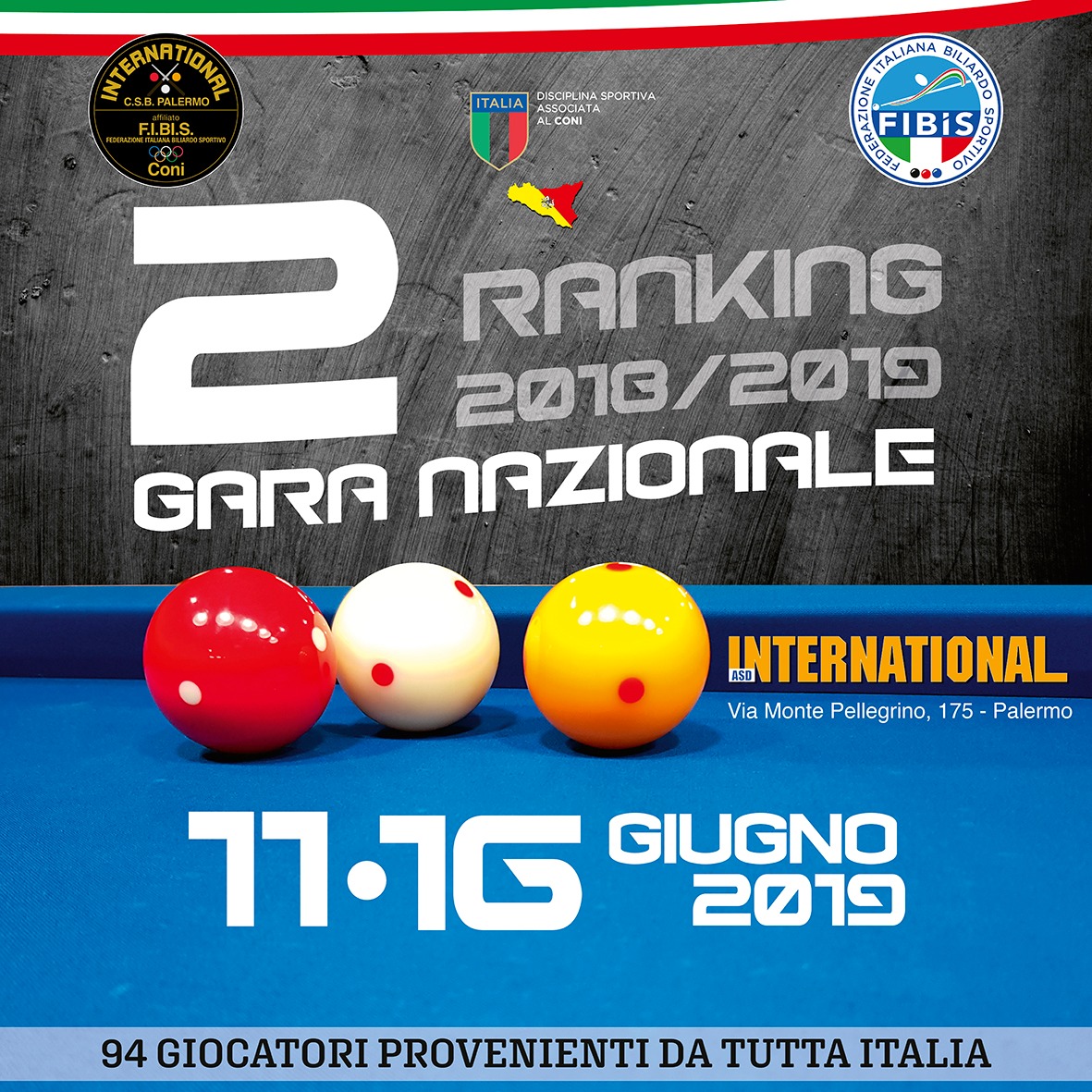 2^ Gara Nazionale Ranking 2018/2019