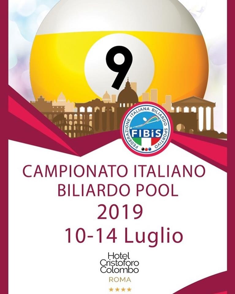 FINALI CAMPIONATI ITALIANI POOL 2019