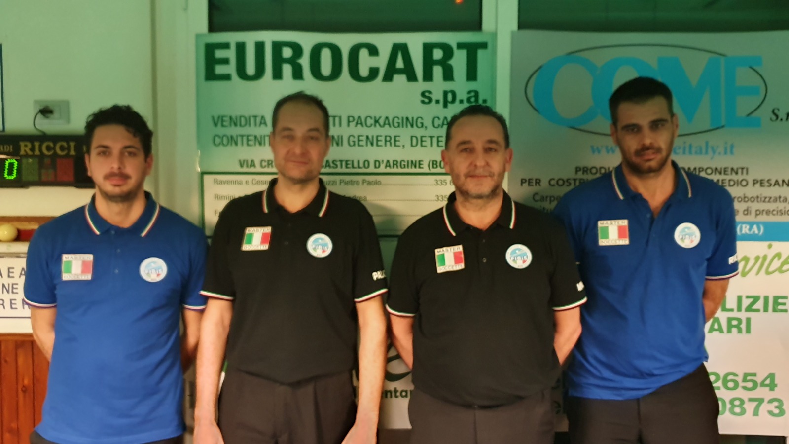 2^ GARA NAZIONALE DI SELEZIONE MASTER BOCCETTE CON MASTER