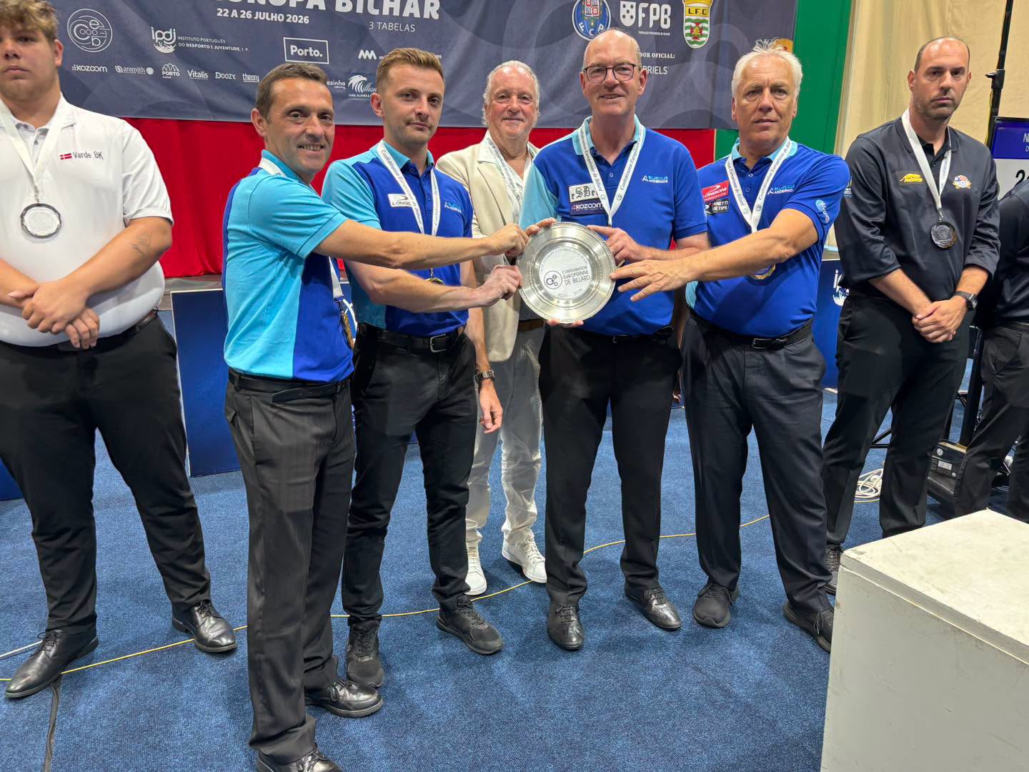 CAMPIONATO EUROPEO PER CLUB DI CARAMBOLA 3 SPONDE: ANDERNOS SUL TETTO D'EUROPA CON MARCO ZANETTI