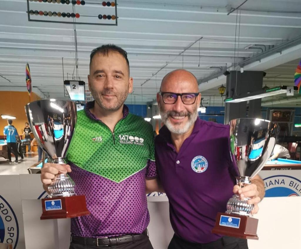 ITALY CUP OF POOL: IL TITOLO VA ALLA COPPIA BAZZANA-GROSSO