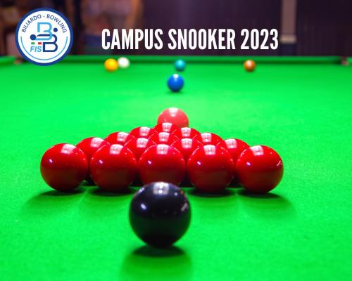 LA FISBB ORGANIZZA IL PRIMO CORSO DI SNOOKER 