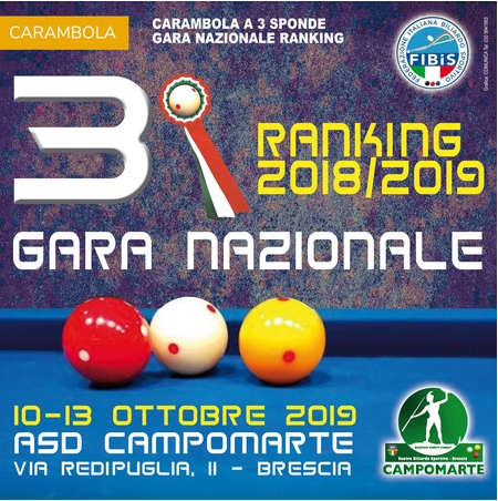 3° Gara Nazionale Ranking 