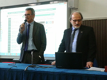 Conferenza stampa presso l'Istituto Da Vinci-Genovesi di Salerno