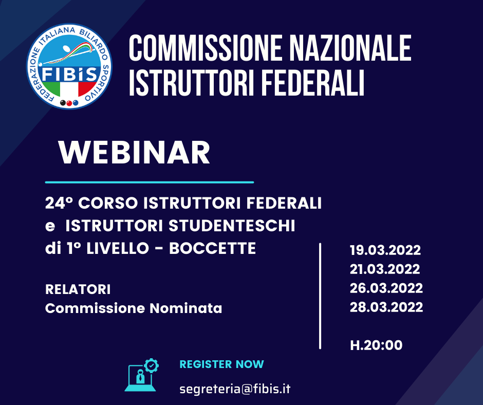 24° CORSO PER ISTRUTTORI FEDERALI E STUDENTESCHI, SEZIONE BOCCETTE