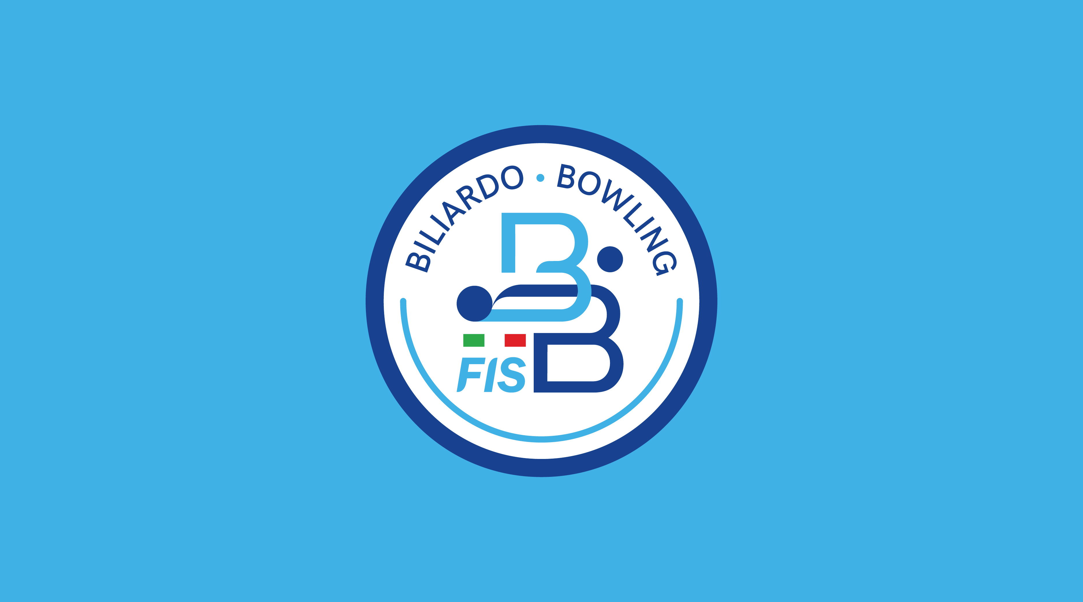 IL LOGO DELLA FEDERAZIONE ITALIANA SPORT BILIARDO E BOWLING