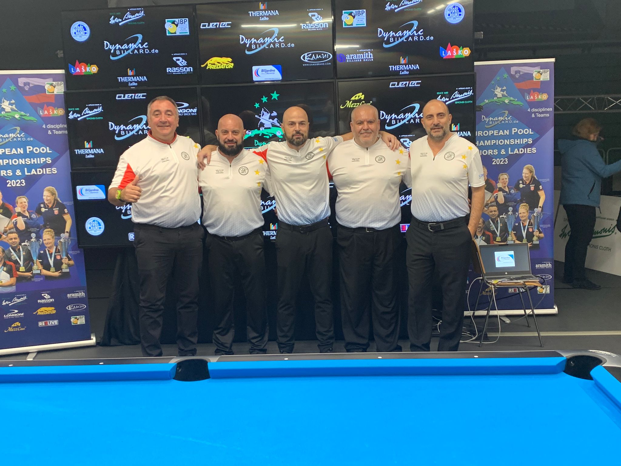 L'ITALIA TEAM SENIORS DEL POOL È MEDAGLIA DI BRONZO AI CAMPIONATI EUROPEI