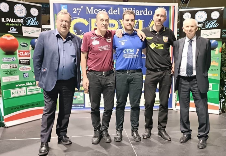 Pavio Migliozzi, Paolo Gamboni, Simone Rinaldi, Richard Galiandro e Luciano Naldi