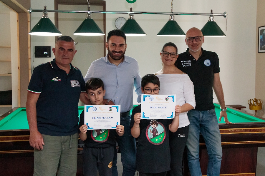 Primo corso di biliardo per bambini al circolo ricreativo Lurè di Neviano (1)